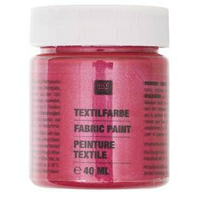 Rico - Fabric Paint Garnet Red Pearly
