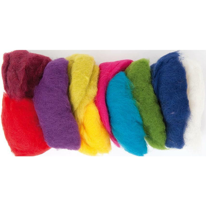 Rico - Felting Wool Multi Color/100G