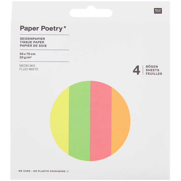 Tissue Paper - Neon Mix -