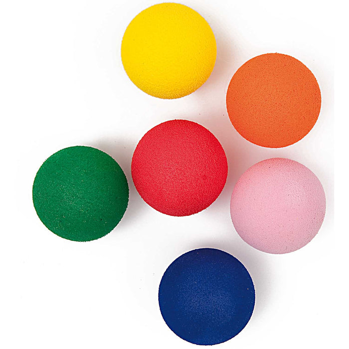 Rubber Foam Balls Multicolor 25mm