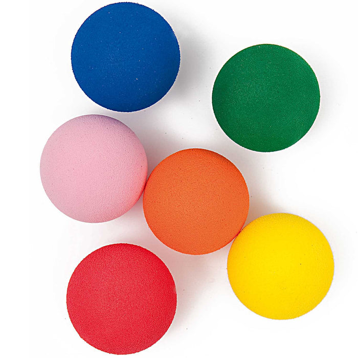 Rubber Foam Balls Multicolor 30mm