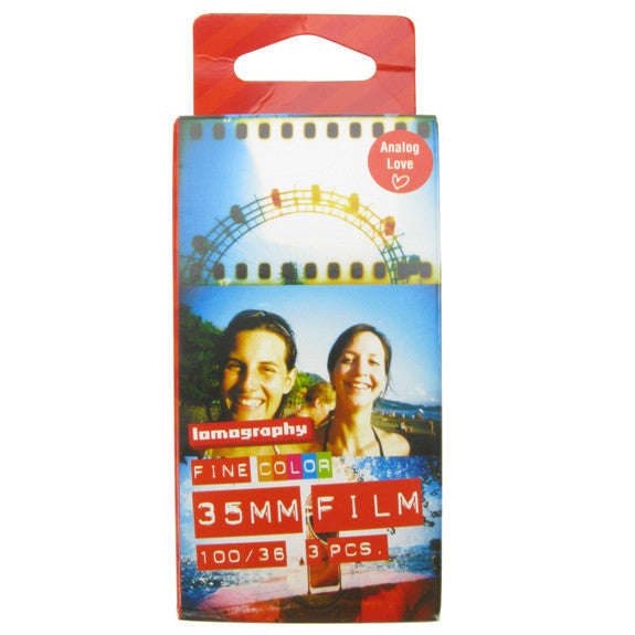 Lomography Fine Colour Film 35mm - 3 Pack 100 ISO
