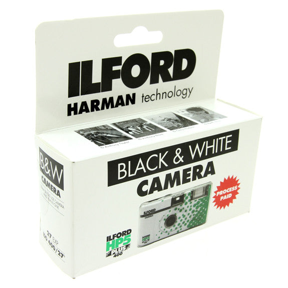 ILFORD B&W Single Use Camera with HP5 PLUS Film ISO 400 - Process Paid