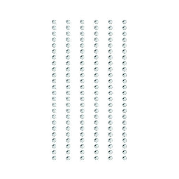 Rico - Rhinestone Sticker Crystal. 3 mm 7x15 cm