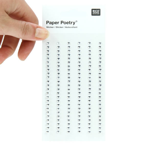 Rico - Sticker Drops Crystal. 3 mm 7x15 cm