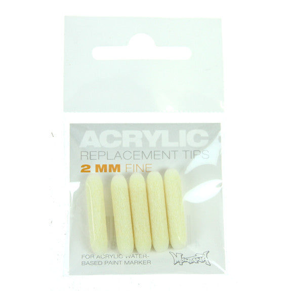 Montana Acrylic - Replacement Tip Fine 2mm (pack of 5)