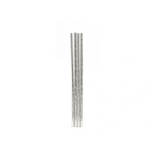 Paper Straws Silver - 144