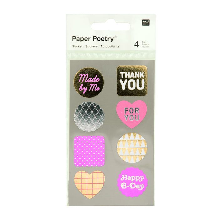 Rico - Stickers Labels Neon Metallic