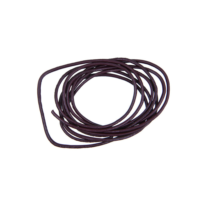 Rico - Leather-Cord Dark Brown 1 M