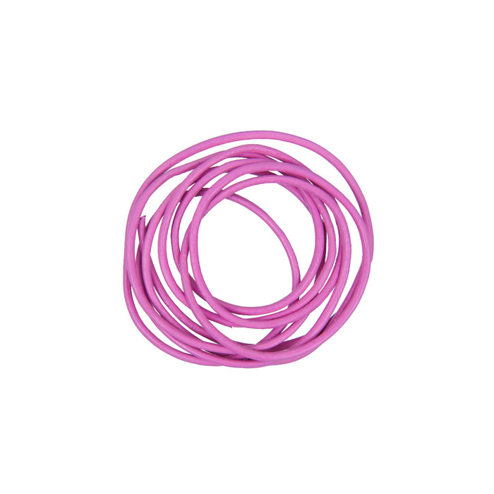 Rico - Leather-Cord Magenta 1.5mm-1m