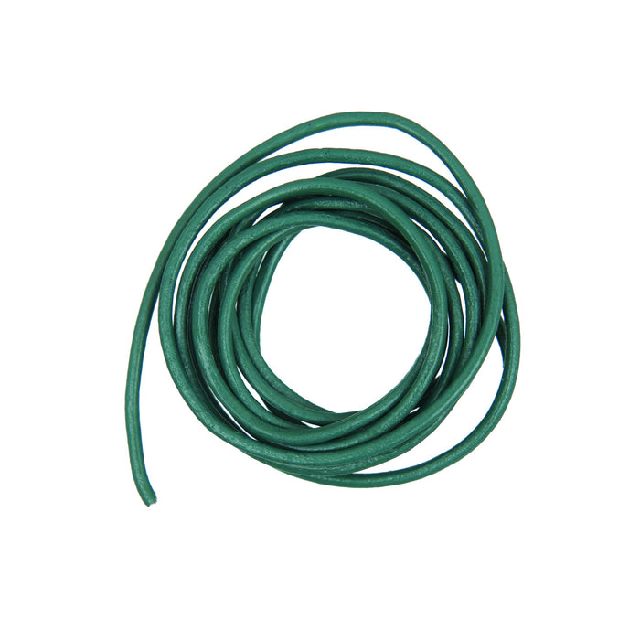 Rico - Leather-Cord Teal 2mm-1M