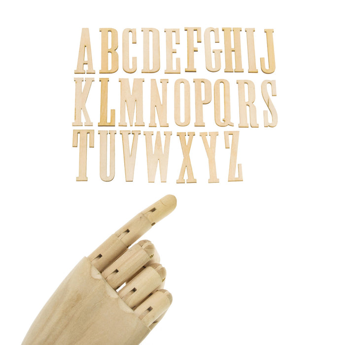 Wooden Alphabet (26pcs)