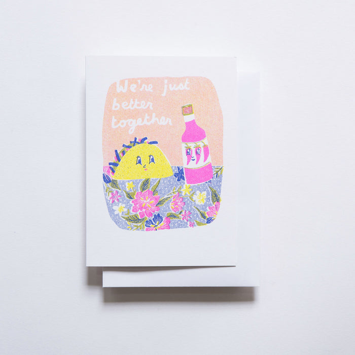 YOW: Riso Card - Better Together Taco