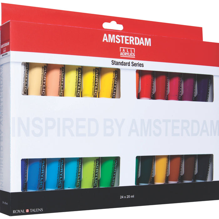 AMSTERDAM Acrylic Paint Set 24X20ml
