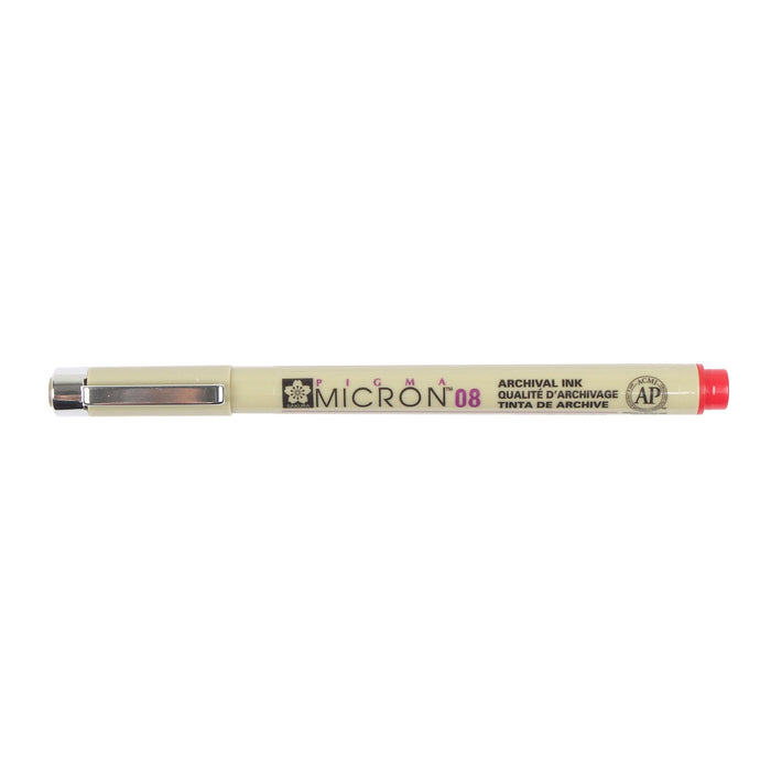Pigma Micron 08 (0.5mm) Red
