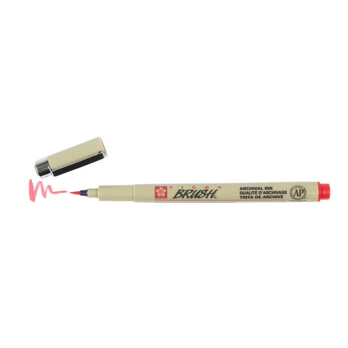 SAKURA Pigma Brush Red