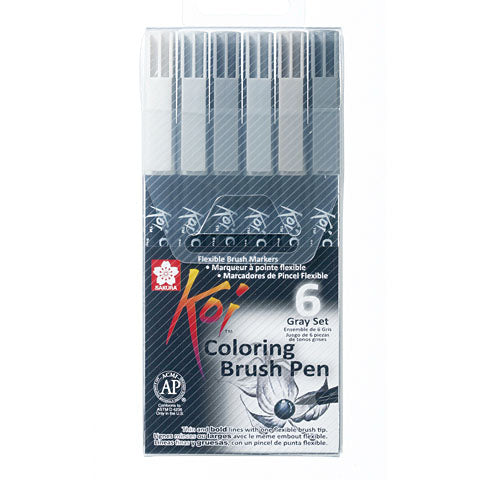 SAKURA Koi Color Brush Set 6