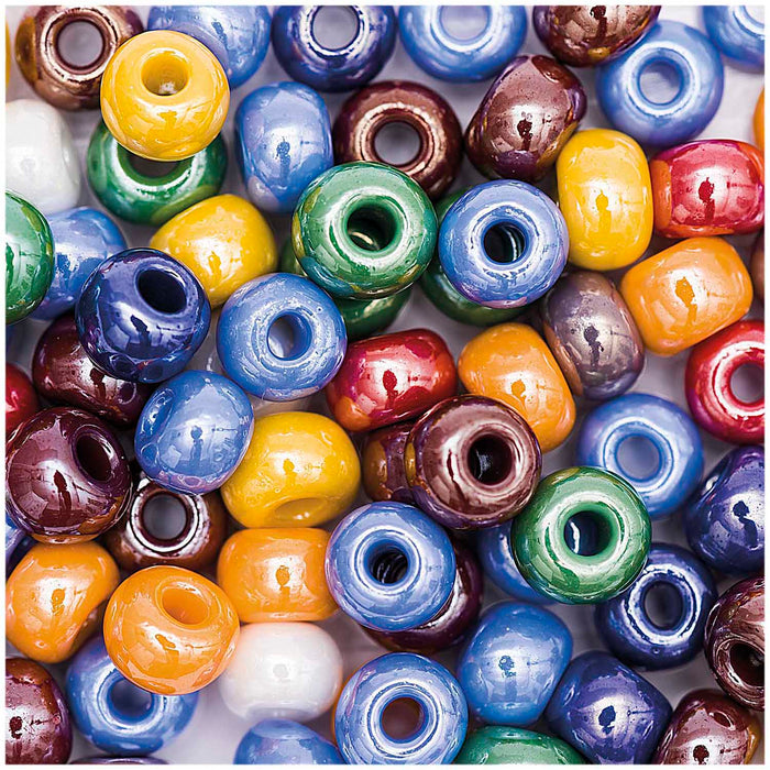 Rico Glass Beads - Opaque Multicoloured