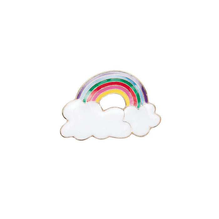 Pin Rainbow With Clouds Multi