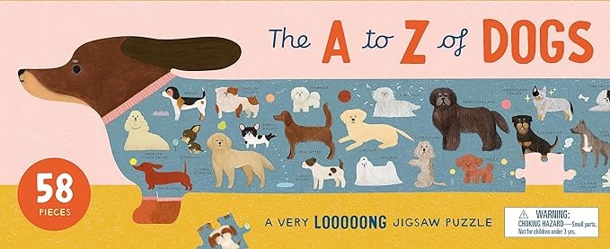 The A To Z Of Dogs Jigsaw Puzzle