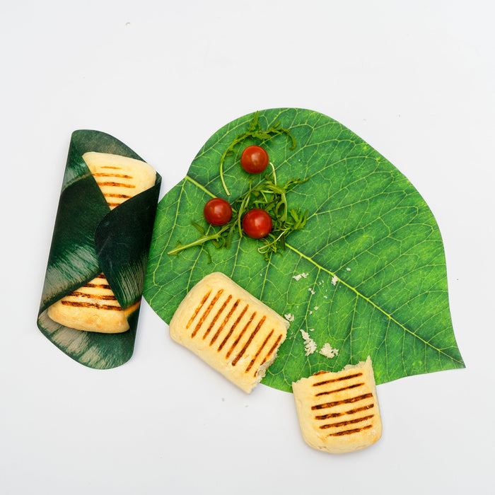 Leaf Shaped Food Wraps