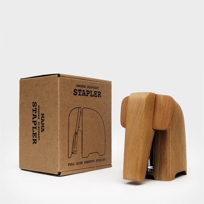 Baby Wooden Elephant Stapler