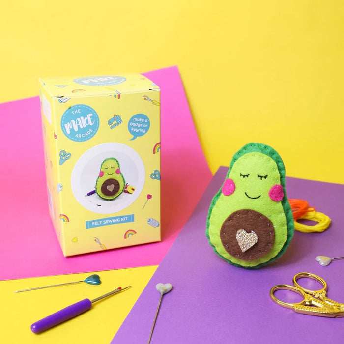 Cheeky Avocado Mini Felt Kit