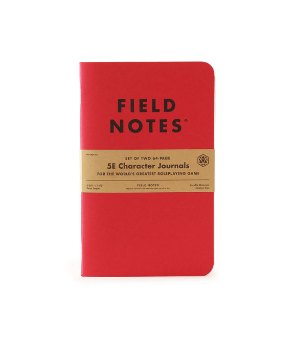 Field Notes 5E Gaming Journals