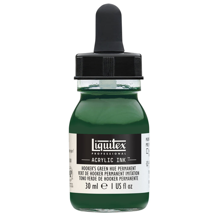 Liquitex Ink 30ml Hookers Green Hue Perm