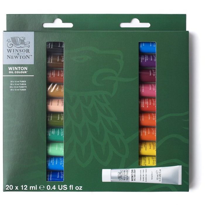 Winsor & Newton Winton Oil Colour Set 20x12ml.