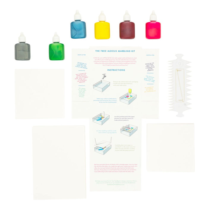 Fred Aldous Marbling Kit - Fluorescent