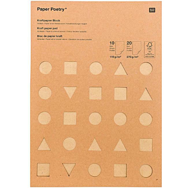 Rico - Kraft Paper Pad Fsc Mix