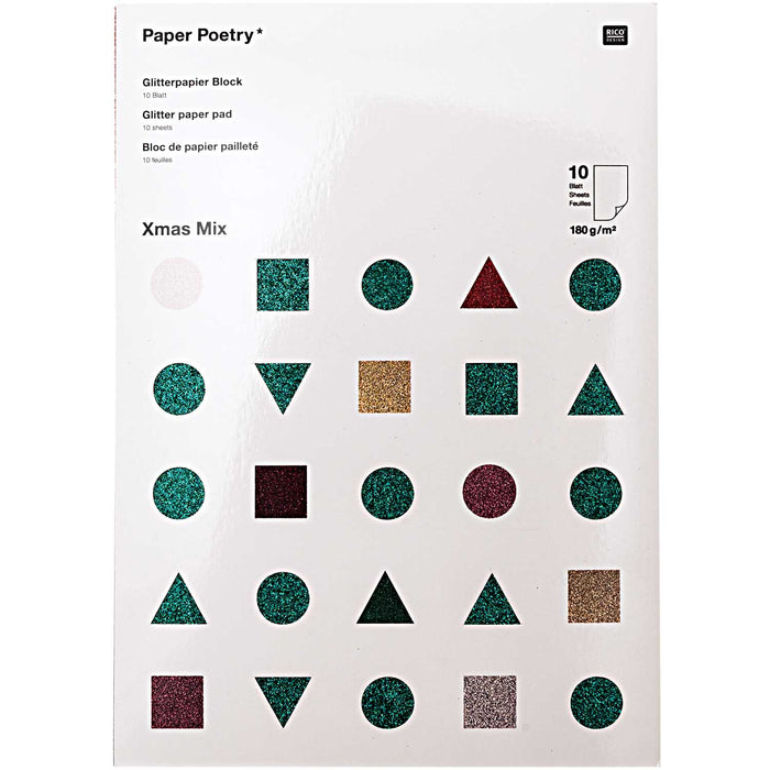 Rico Glitter Paper Pad