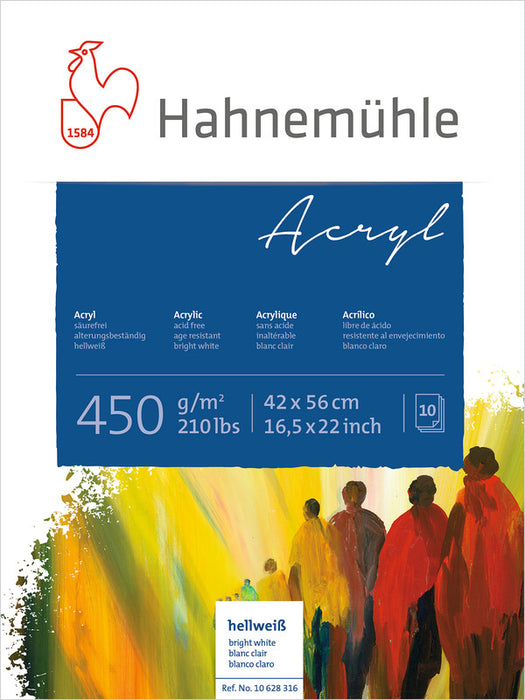 Hahnemuhle Acrylic Paint Board 450gsm 42X56cm