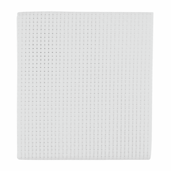 Needlecraft Fabric: Binca: 6 Count: 48 x 60cm: White