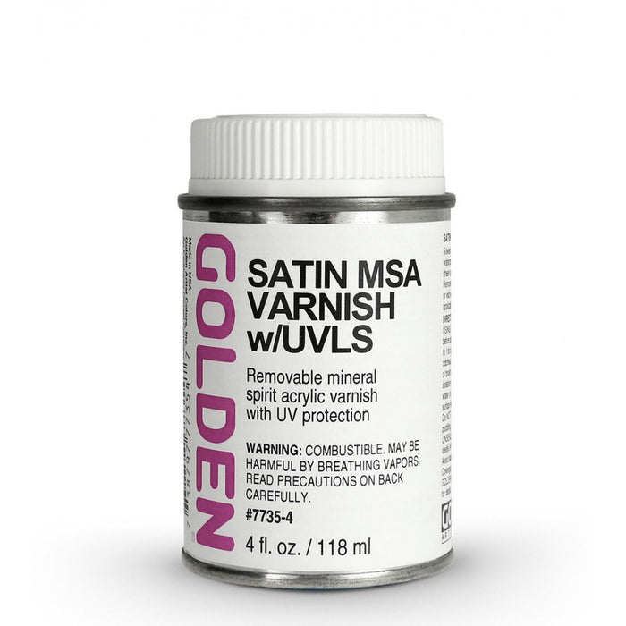 Golden 118ml MSA Satin Varnish