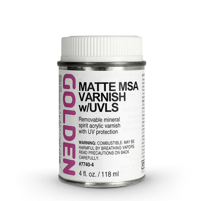 Golden 118ml MSA Matte Varnish