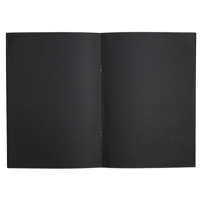 Seawhite A6 Starter Sketchbook - Black Paper