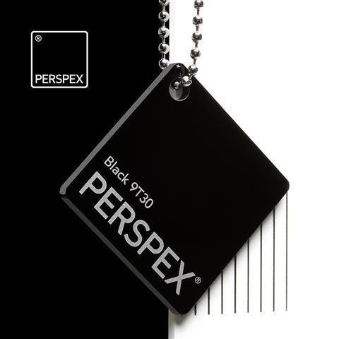 Perspex Acrylic Sheet 5mm - Black 9T30