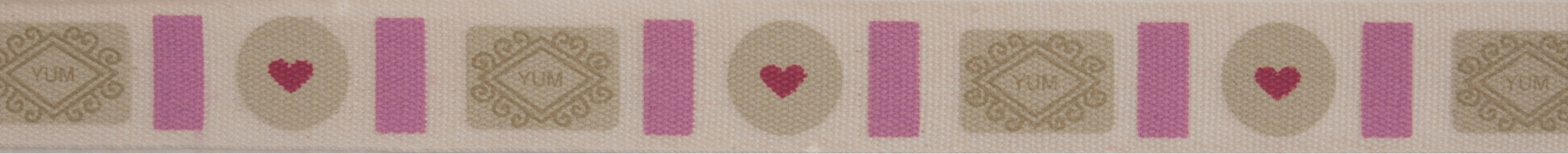 Natural Trim- Classic Biscuits - Multi - 5m x 15mm