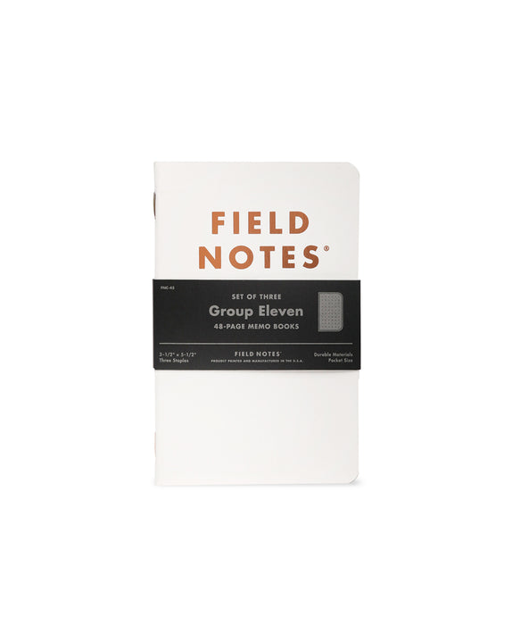 FIELD NOTES - Group Eleven 3 - Pack