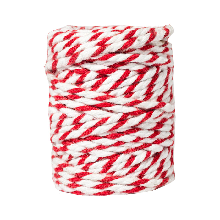 Bakers Twine Chunky 20M - Red & White