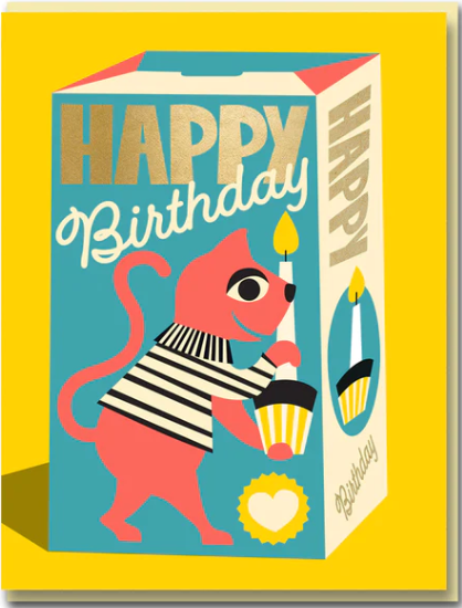 Bureau Alice Birthday Box Card