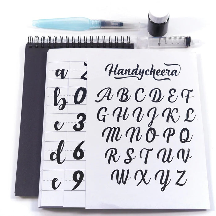 Kikkerland Brush Lettering Kit