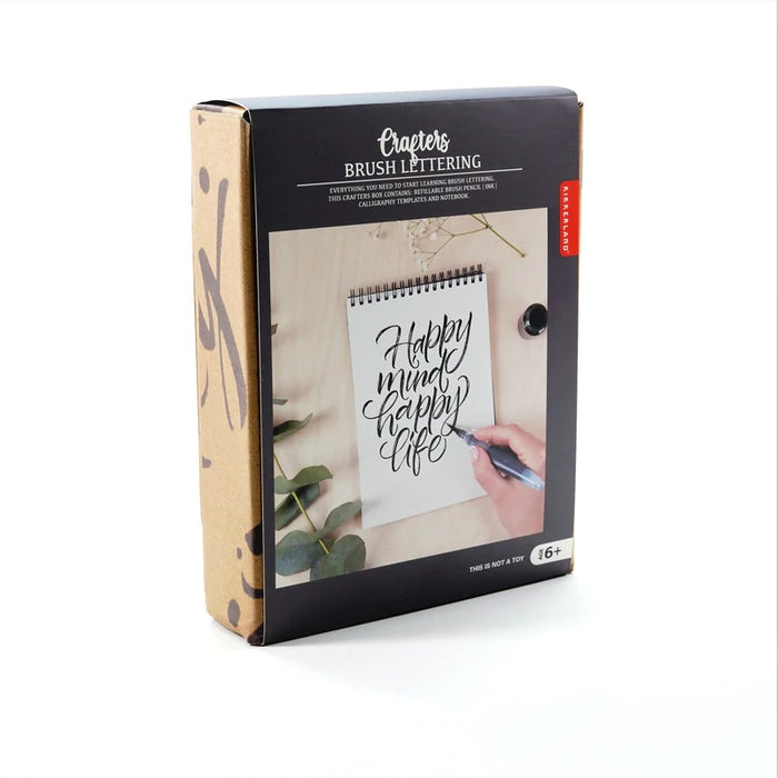 Kikkerland Brush Lettering Kit