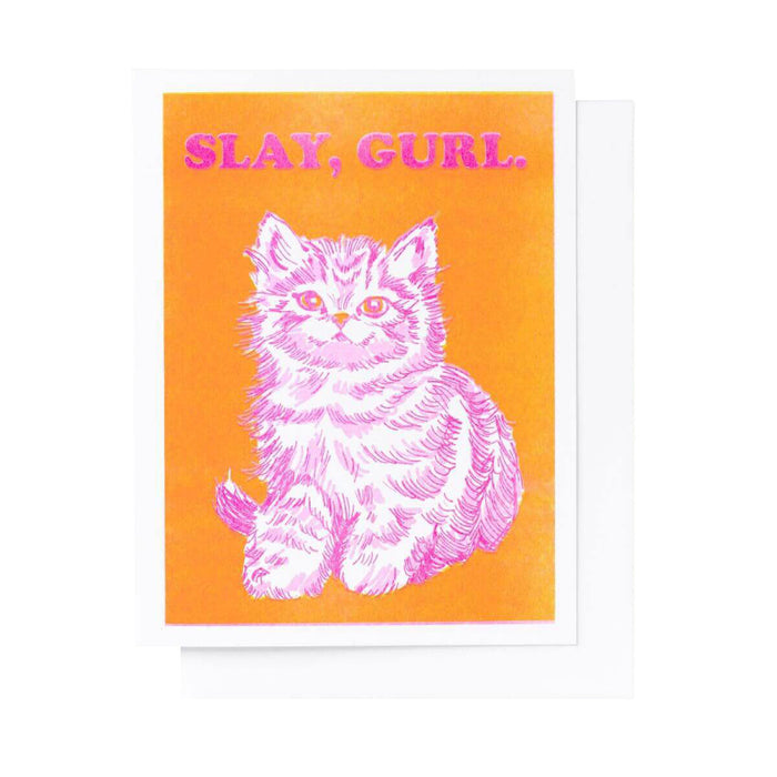 YOW: Riso Card - Slay Gurl