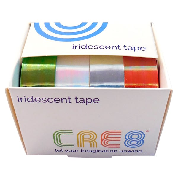 Cre8 Iridescent Tape 4 Pk