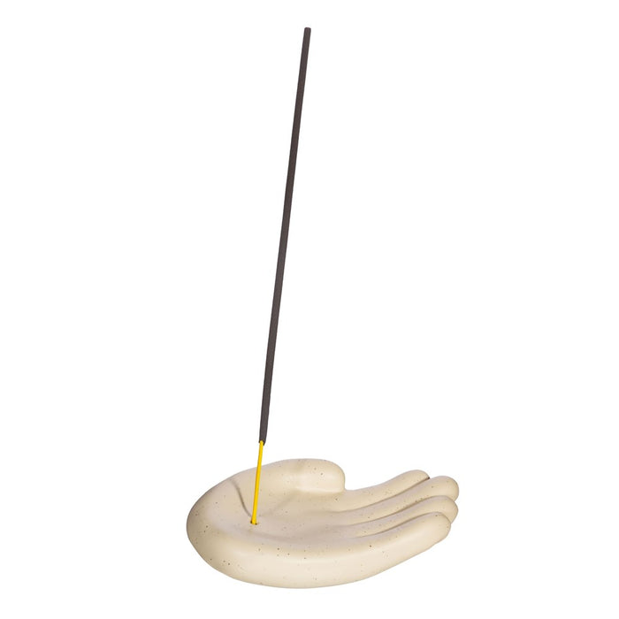 Hand Incense Holder White