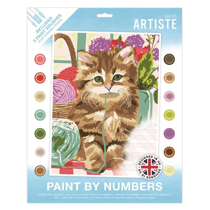 Paint By Numbers - Cute Kitten