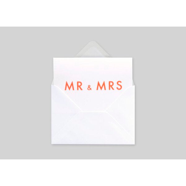 Neon Foil Blocked Card